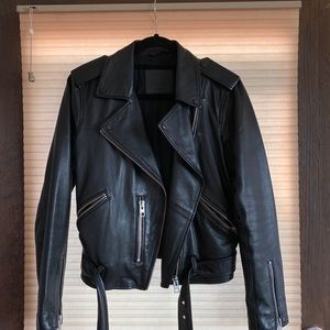(SOLD) All Saints Leather Jacket